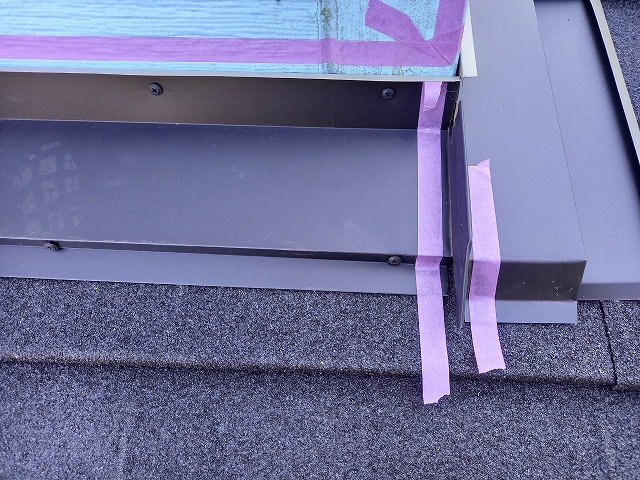 板金のコーキング処理